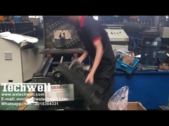 Cassette Type Shelving Upright Racking Frame Strut Roll Forming Machine